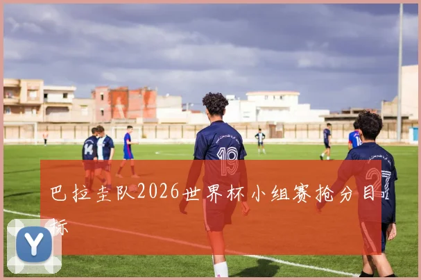 巴拉圭队2026世界杯小组赛抢分目标